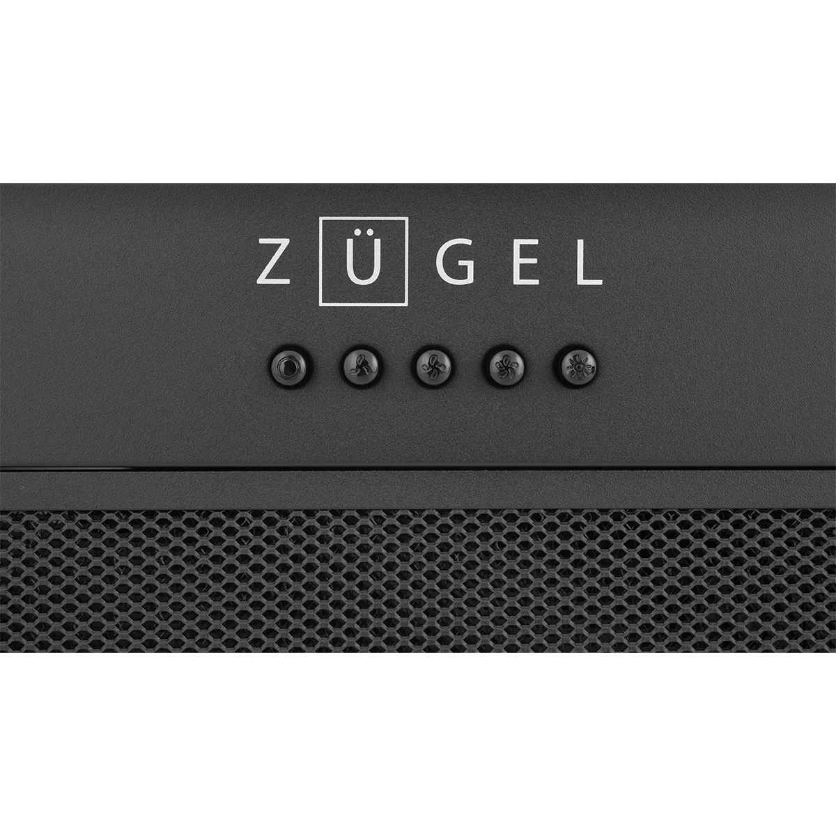 Вытяжка встраиваемая ZUGEL ZHI525B, черная
