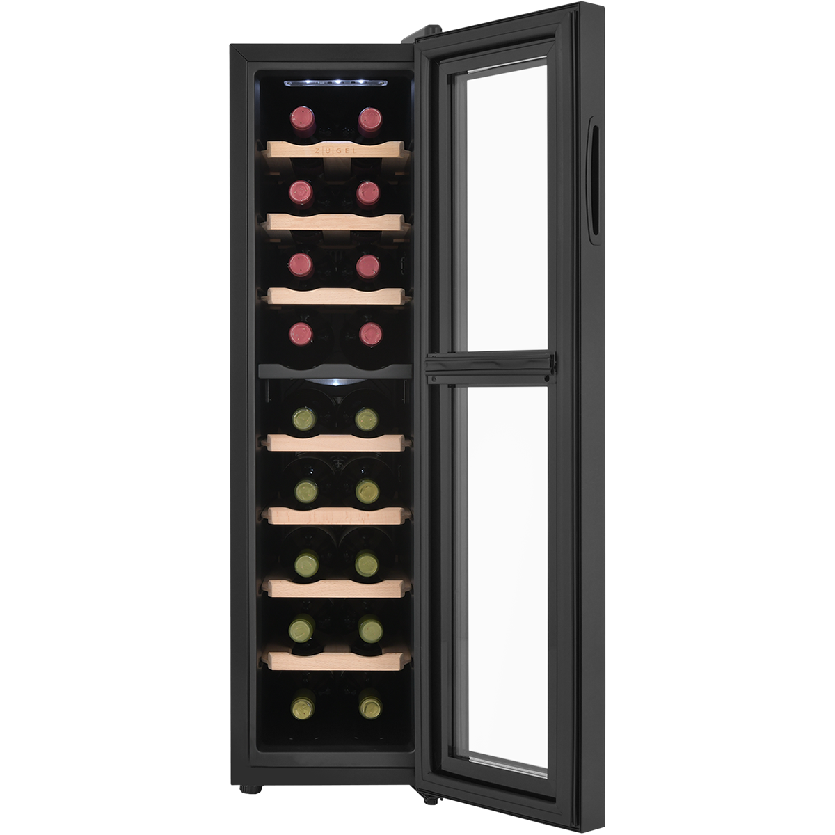 картинка Винный шкаф ZUGEL ZTWF181DB, Dual Zone