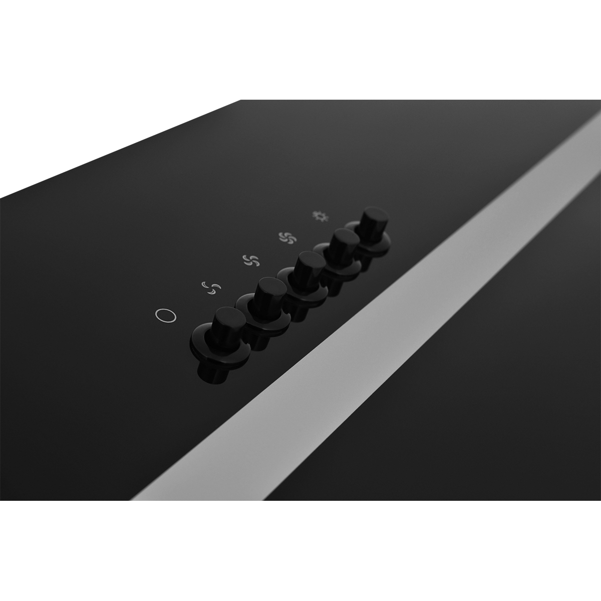 картинка Вытяжка ZUGEL ZHC604B наклонная, черная
