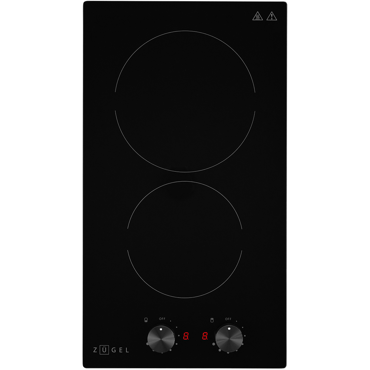картинка Варочная панель стеклокерамическая ZUGEL ZEH290C, черная