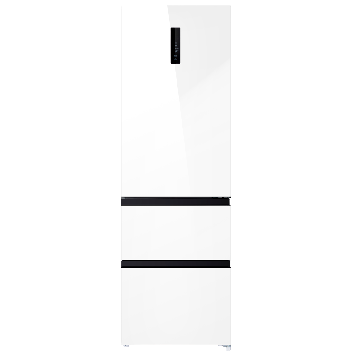 картинка Холодильник Italian Door ZUGEL ZRFD362W, белое стекло