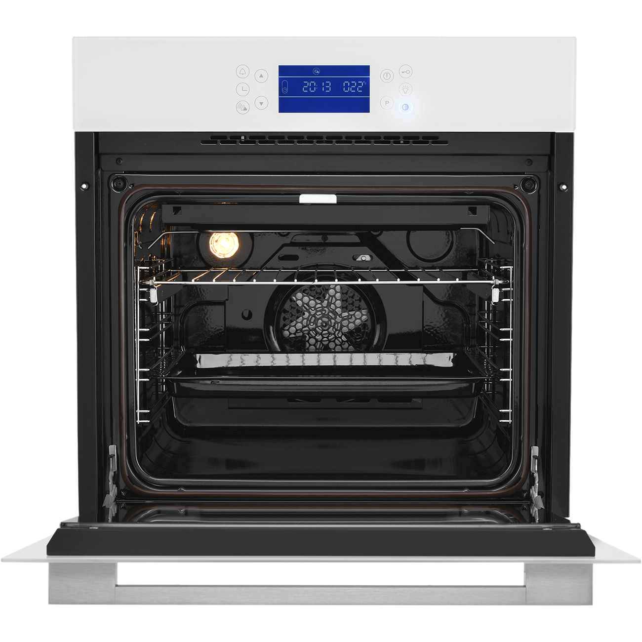картинка Встраиваемый электрический духовой шкаф ZUGEL ZO A2710 W, белый