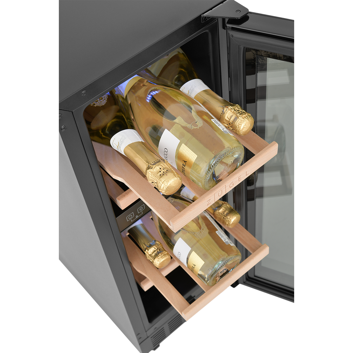 картинка Встраиваемый винный шкаф ZUGEL ZCWI170DB, Dual Zone