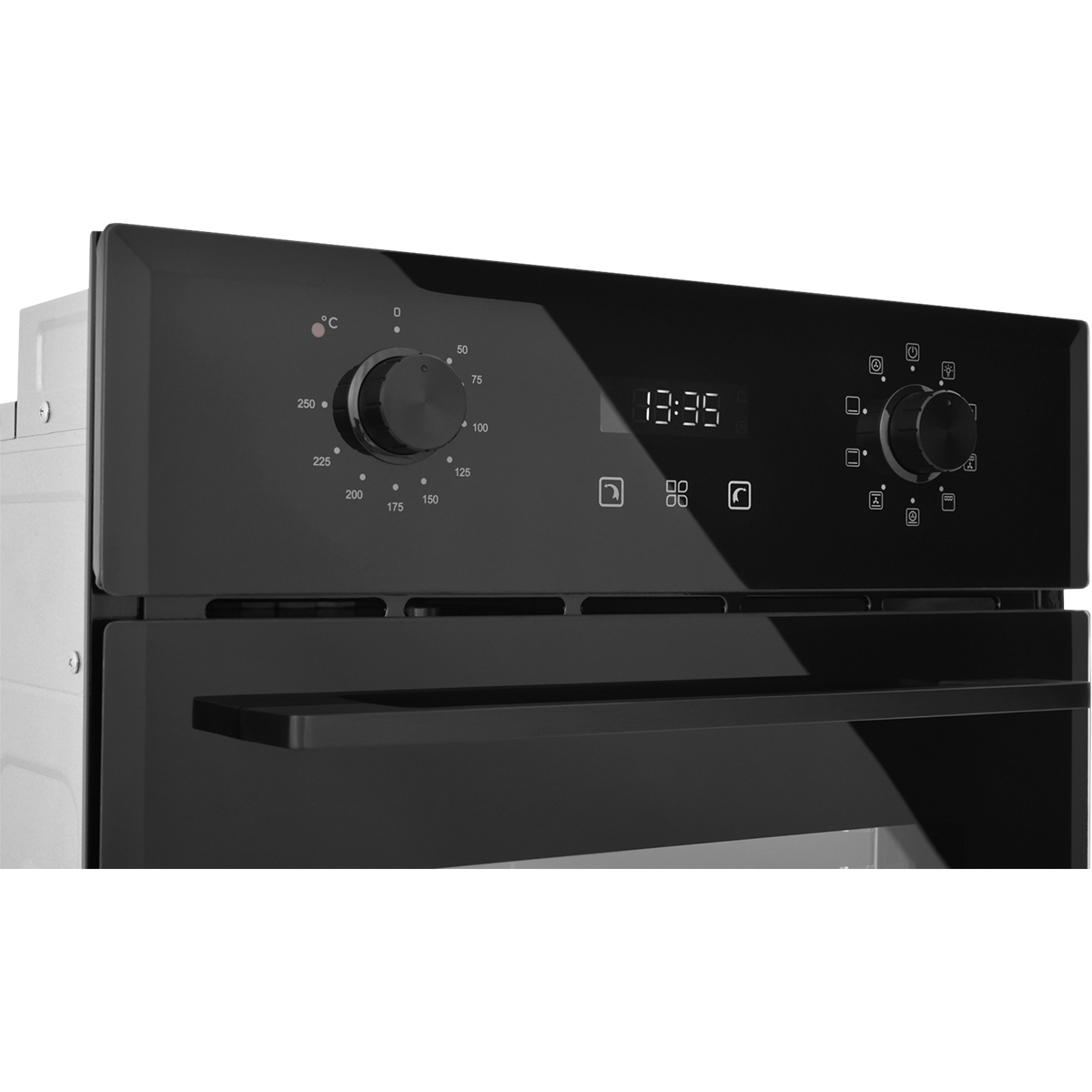 Встраиваемый электрический духовой шкаф ZUGEL ZOE452B, черный