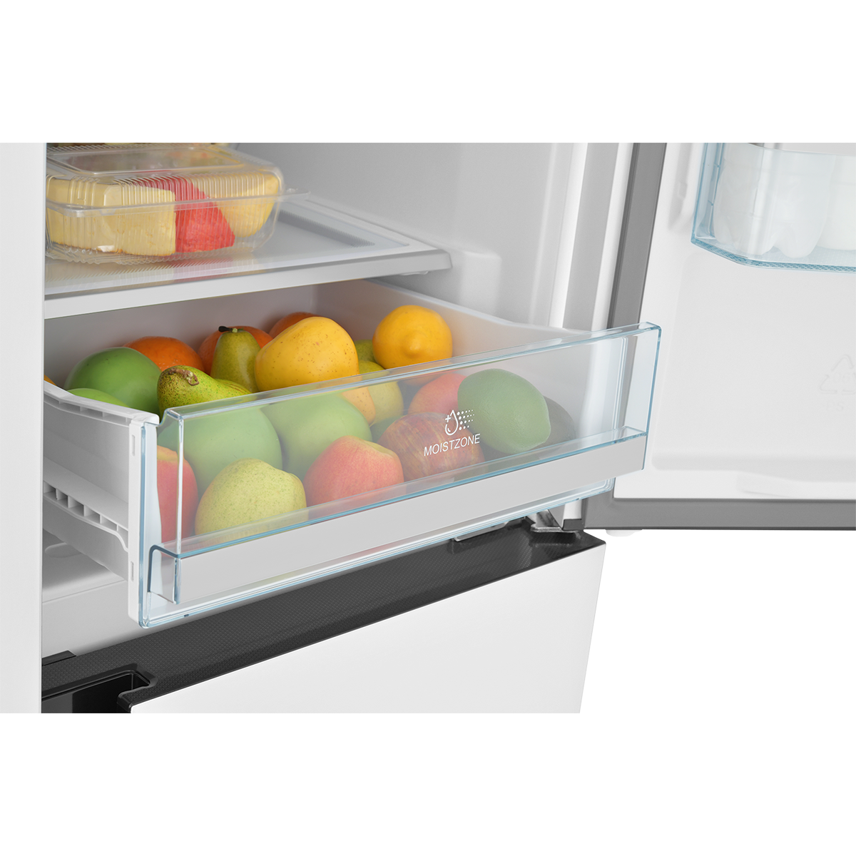 картинка Холодильник T-Door ZUGEL ZRTD459GW, белое стекло