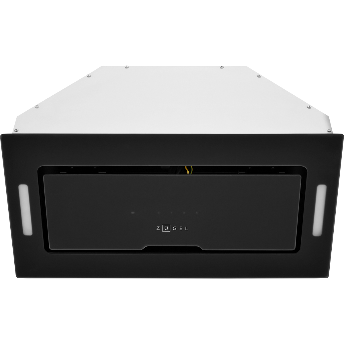 картинка Вытяжка встраиваемая ZUGEL ZHI524GB, черное стекло