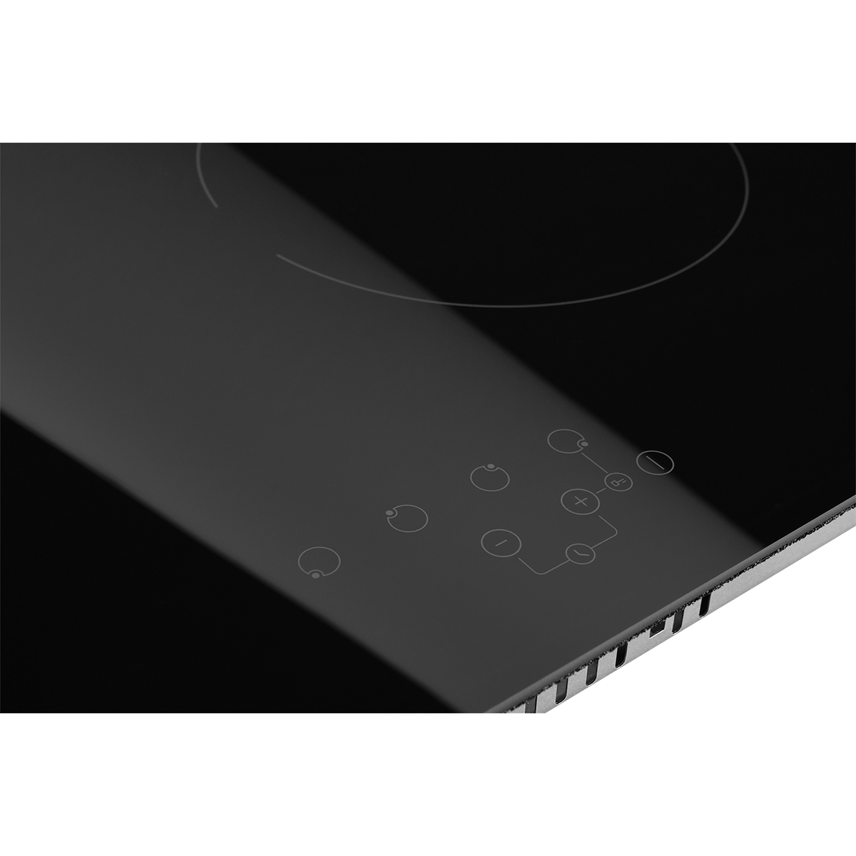 картинка Варочная панель стеклокерамическая ZUGEL ZEH610B, черная