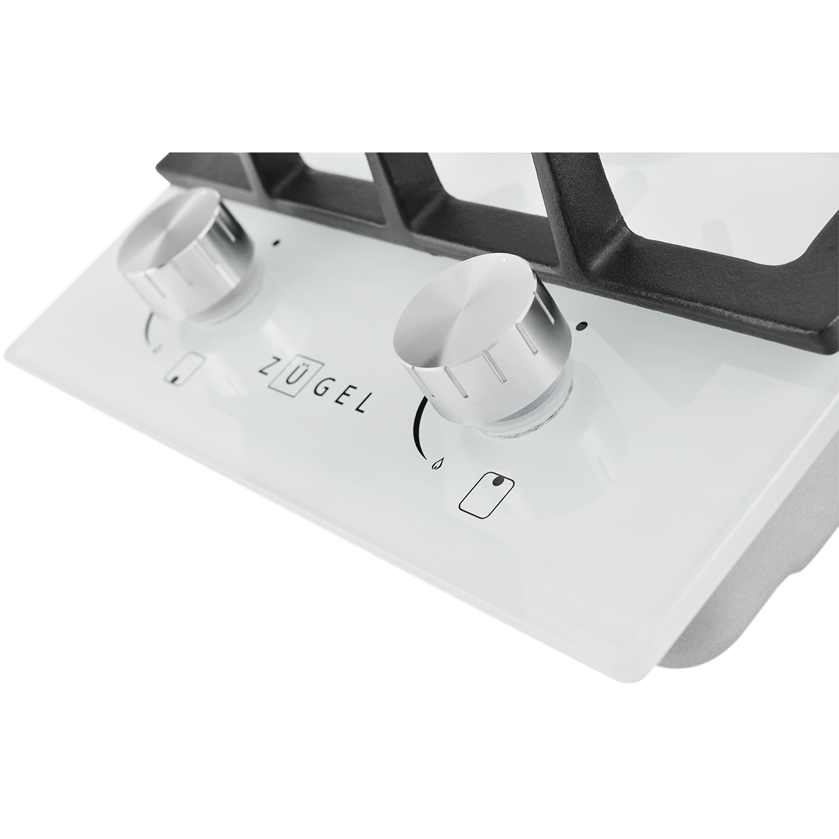 картинка Встраиваемая газовая варочная панель ZUGEL ZGH292W, белая