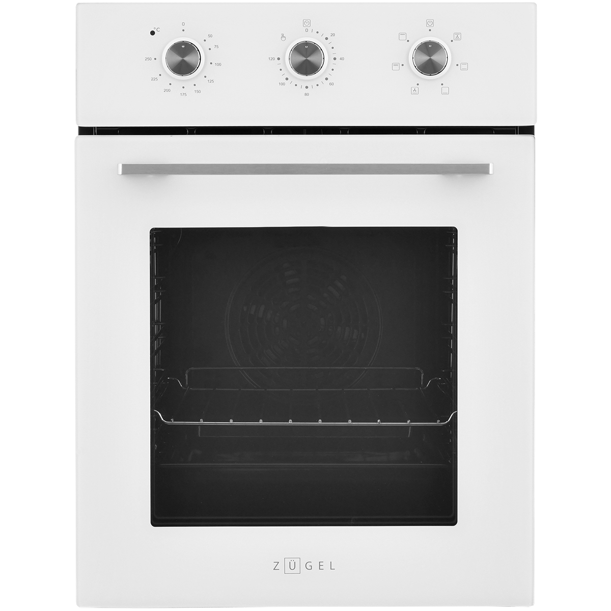 картинка Встраиваемый электрический духовой шкаф ZUGEL ZOE451W, белый