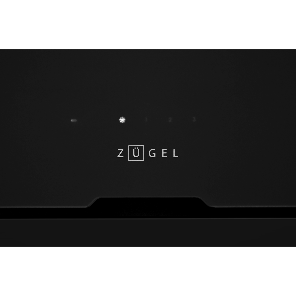 картинка Вытяжка встраиваемая ZUGEL ZHI524GB, черное стекло