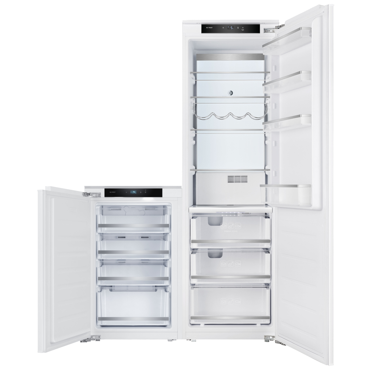 картинка Встраиваемый холодильник Side-by-Side ZRISS363FNF (Full No Frost, Inverter)