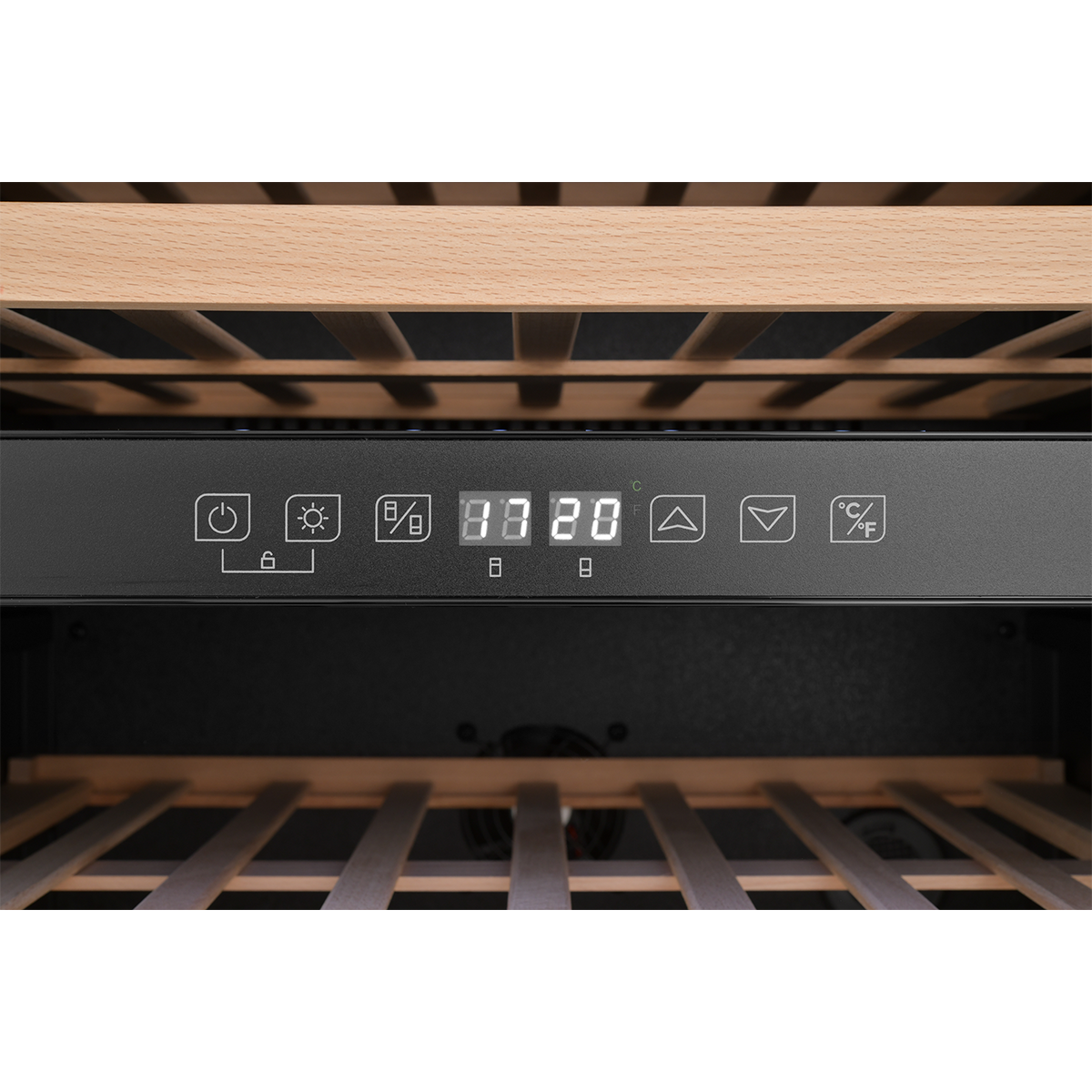 картинка Встраиваемый винный шкаф ZUGEL ZCWI460DB, Dual Zone