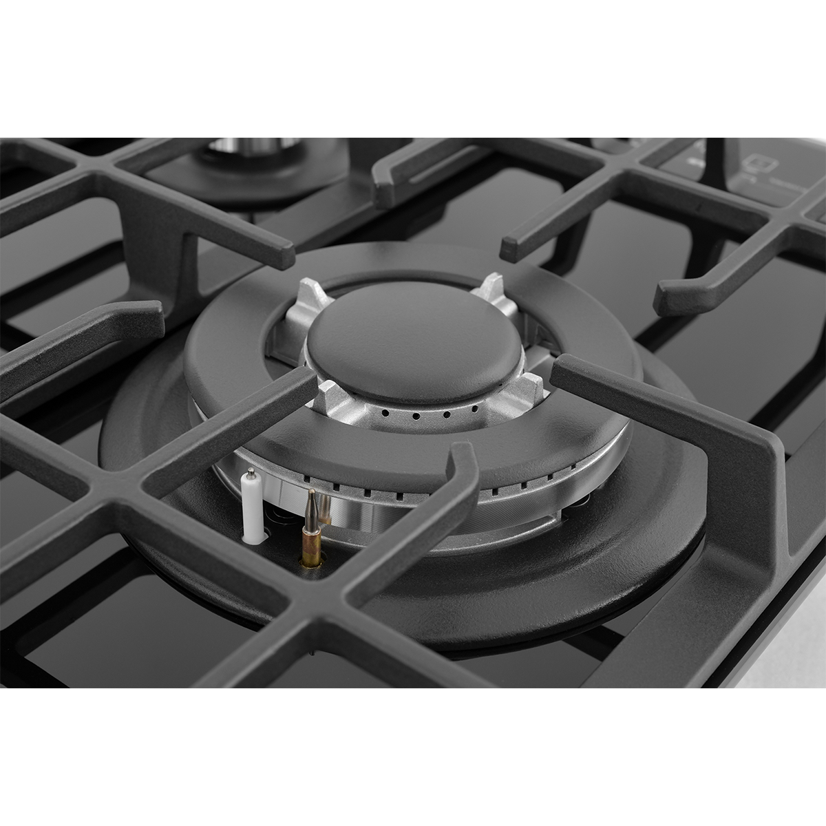 картинка Встраиваемая газовая варочная панель ZUGEL ZGH600X, черная