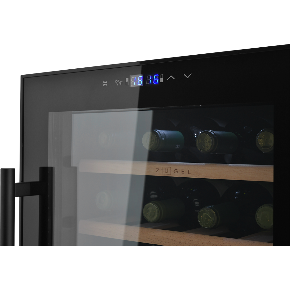 картинка Винный шкаф ZUGEL ZCWF281DB, Dual Zone