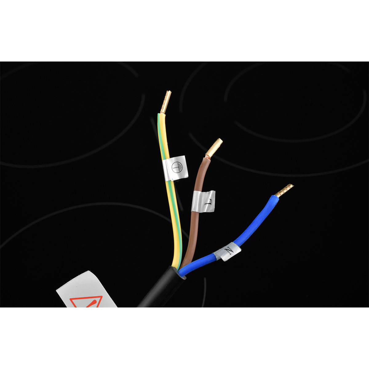 картинка Варочная панель стеклокерамическая ZUGEL ZEH451C, черная