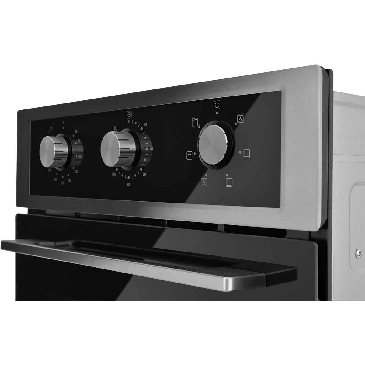 Встраиваемый электрический духовой шкаф ZUGEL ZOE451X, нерж. сталь