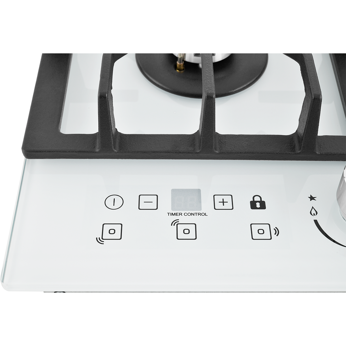 картинка Встраиваемая газовая варочная панель ZUGEL ZGH450W, белая