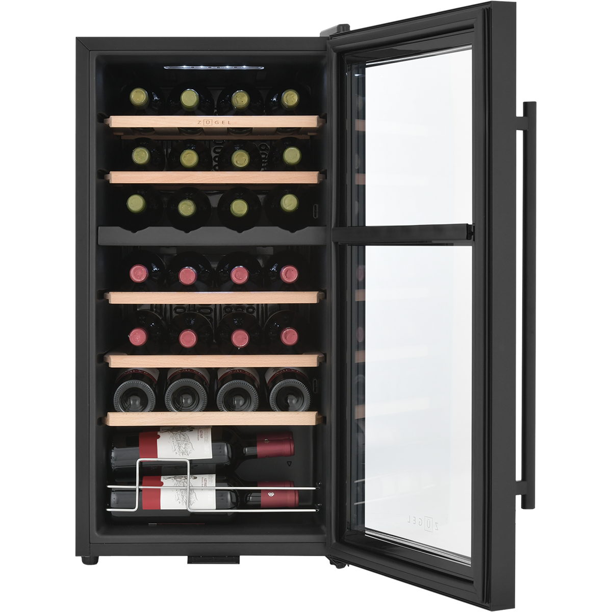 картинка Винный шкаф ZUGEL ZCWF281DB, Dual Zone